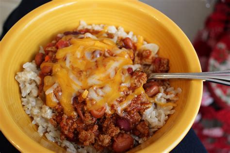 Turkey Chilli with Brown Rice - calories, carbs, nutrition