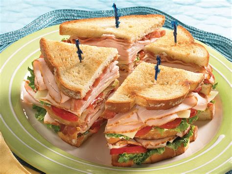 Turkey Club Sandwich (24805.60) - calories, carbs, nutrition