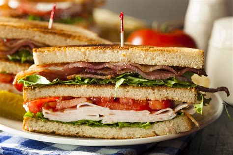 Turkey Club with Smoked Mayo - calories, carbs, nutrition