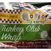 Turkey Club Wrap - calories, carbs, nutrition