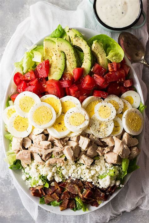 Turkey Cobb Salad - calories, carbs, nutrition