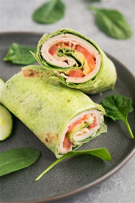 Turkey Cranberry Club Wrap - calories, carbs, nutrition