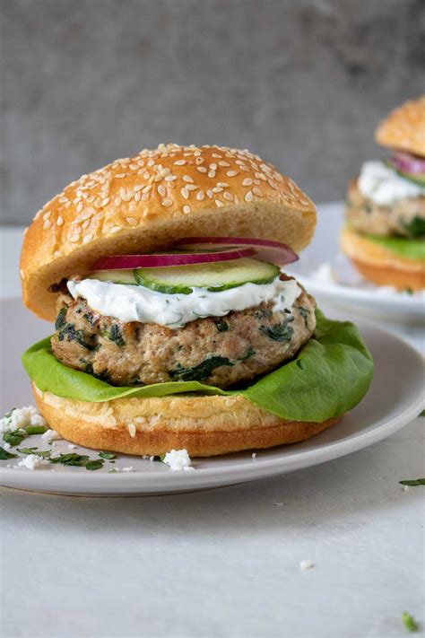 Turkey Feta Burger - calories, carbs, nutrition