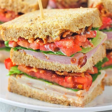 Turkey, Ham and Bacon Sub Sandwich - calories, carbs, nutrition