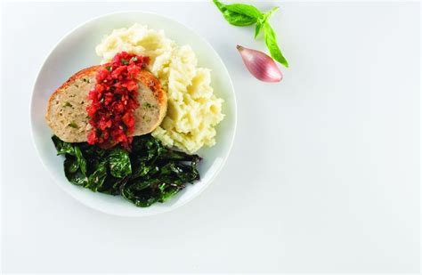 Turkey Meatloaf and Parsnip Potatoes - calories, carbs, nutrition