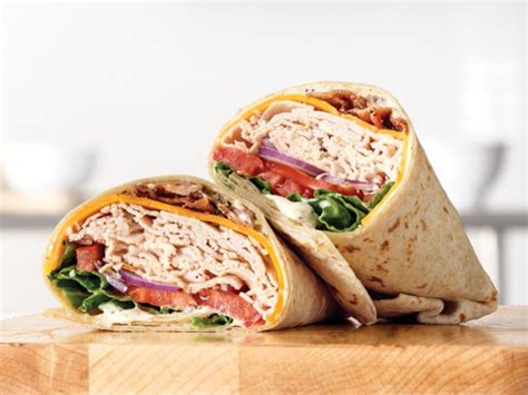 Turkey Ranch Wrap - calories, carbs, nutrition