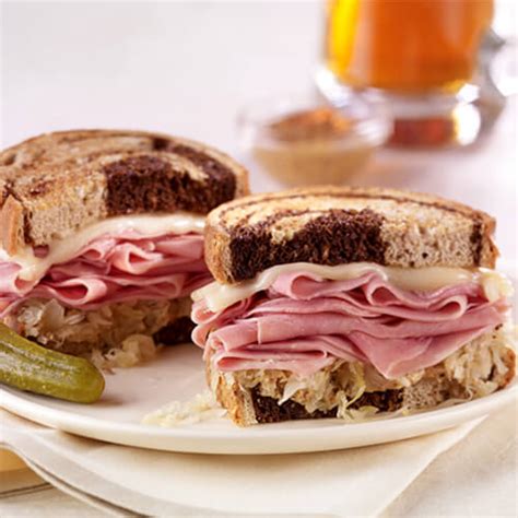 Turkey Reuben Melt - calories, carbs, nutrition