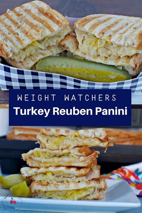 Turkey Reuben Panini - calories, carbs, nutrition