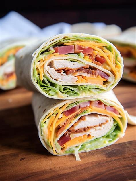 Turkey RF Cheddar Wrap (52188.77) - calories, carbs, nutrition