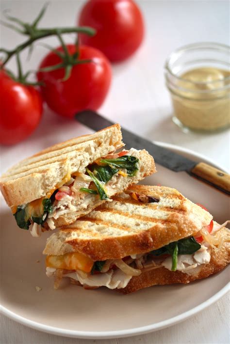 Turkey & Roasted Vegetable Panini - calories, carbs, nutrition