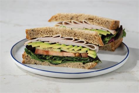 Turkey Salad Baguette - calories, carbs, nutrition