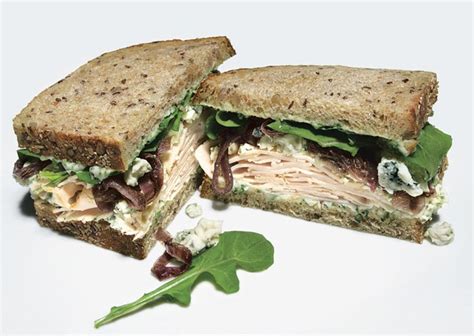 Turkey Sandwich with Jack & Red Onion - calories, carbs, nutrition