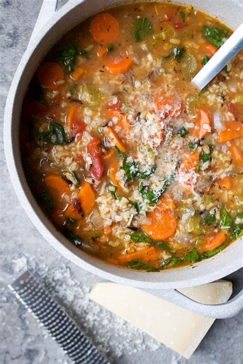 Turkey Vegetable and Wild Rice Soup - calories, carbs, nutrition