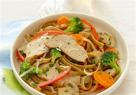 Turkey & Vegetable Primavera - calories, carbs, nutrition