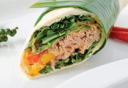 Tuscan Grilled Vegetable Wrap - calories, carbs, nutrition