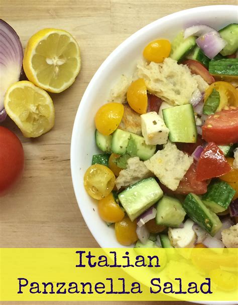 Tuscan Panzanella Salad with Anchovies - calories, carbs, nutrition