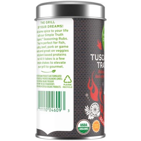 Tuscan-Style Rub - calories, carbs, nutrition