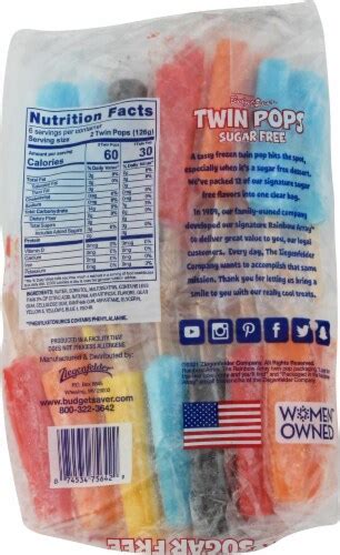 Twin Pops - calories, carbs, nutrition