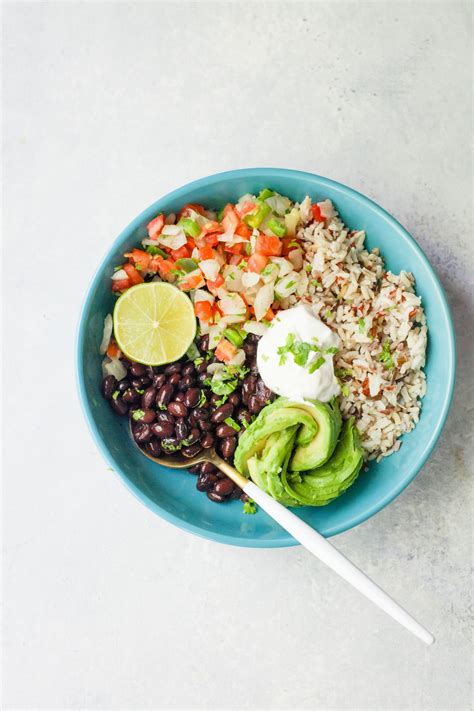 Two-Bean Burrito Bowl - calories, carbs, nutrition