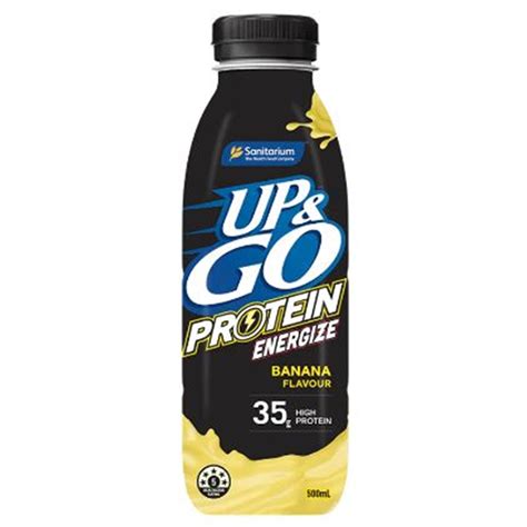 Up and Go Vive Banana - calories, carbs, nutrition