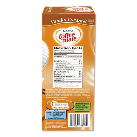 Vanilla Caramel Creamer - calories, carbs, nutrition