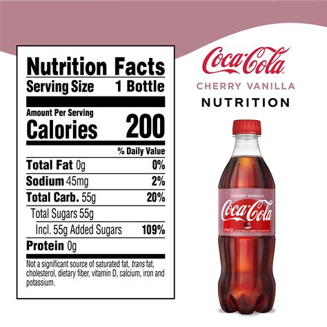 Vanilla Cherry - calories, carbs, nutrition