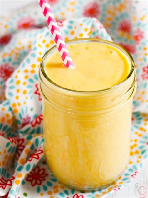 Vanilla Mango Smoothie - calories, carbs, nutrition