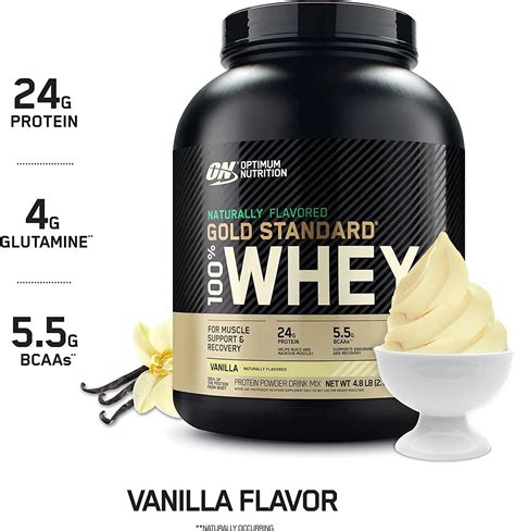 Vanilla Whey Protein - calories, carbs, nutrition