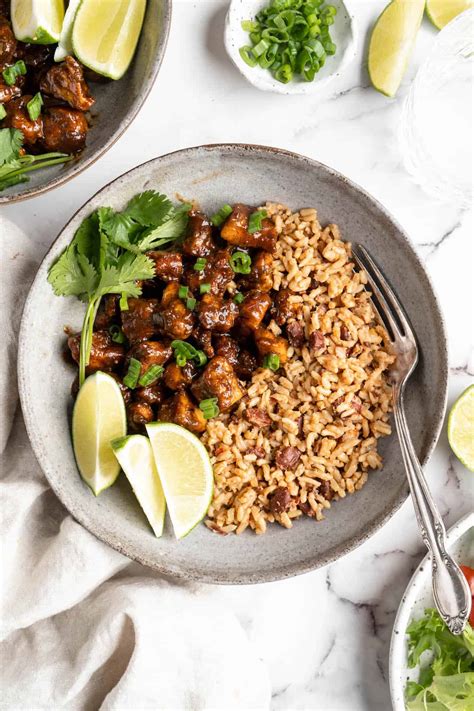 Vegan Jamaican Jerk Tofu - calories, carbs, nutrition
