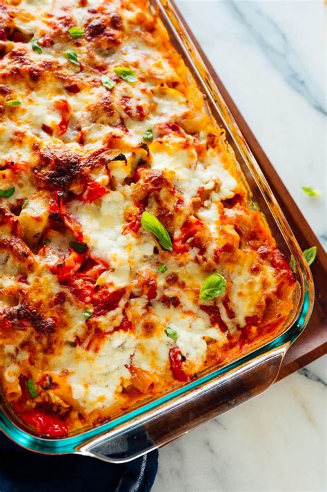 Vegetable Baked Ziti - calories, carbs, nutrition