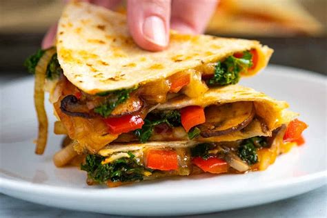 Vegetable & Cheese Quesadilla - calories, carbs, nutrition