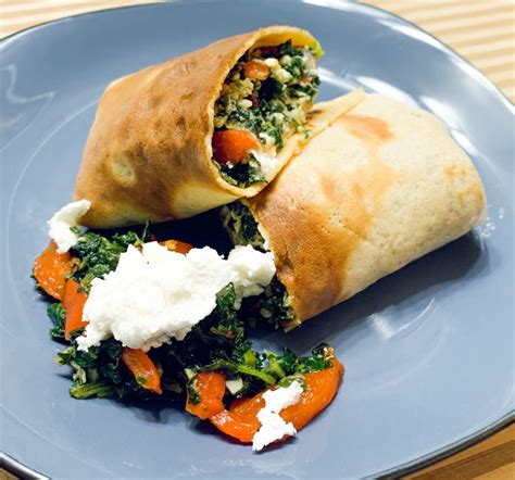 Vegetable Crepes Bar - calories, carbs, nutrition