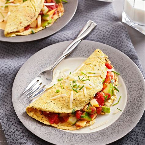 Vegetable Omelet - calories, carbs, nutrition