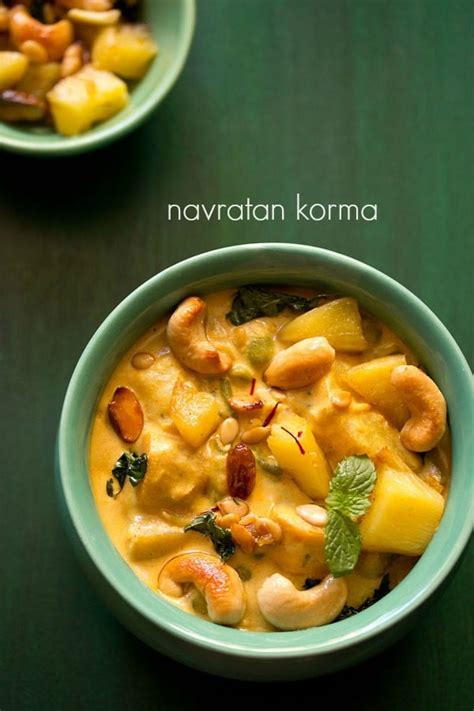 Vegetables Navratan Korma Monsoon 1 Cup - calories, carbs, nutrition