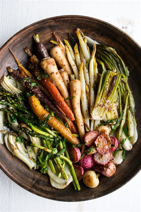 Vegetables Roasted Spring LB - calories, carbs, nutrition