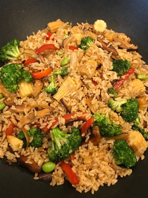 Vegetarian Fried Rice - calories, carbs, nutrition