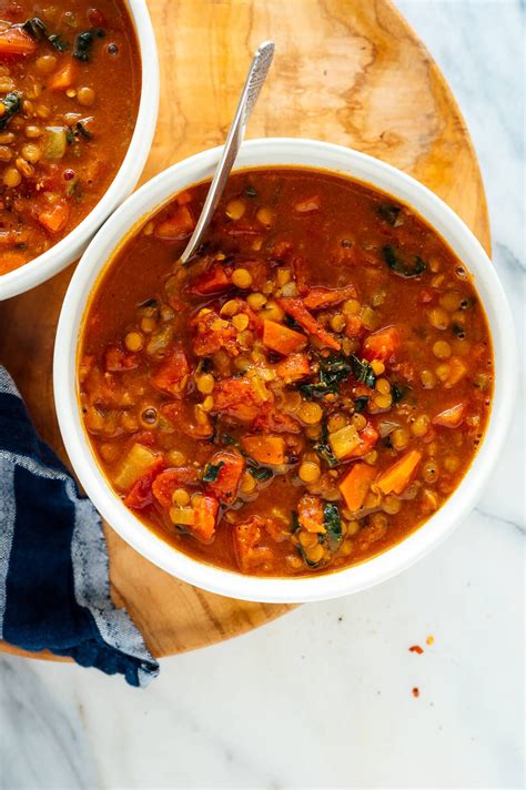 vegetarian lentil soup (62083.0) - calories, carbs, nutrition