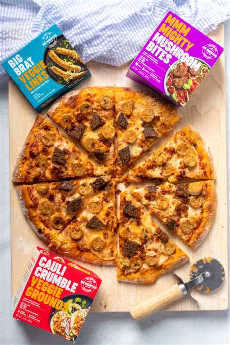 Vegetarian Meatlovers Pizza - calories, carbs, nutrition