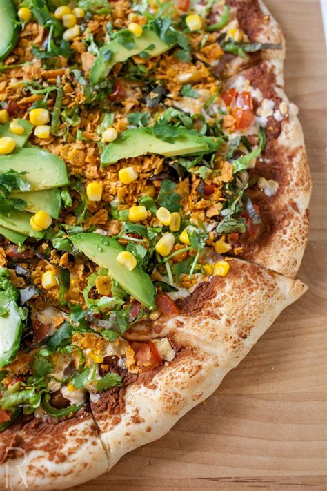 Vegetarian Mexican Pizza - calories, carbs, nutrition