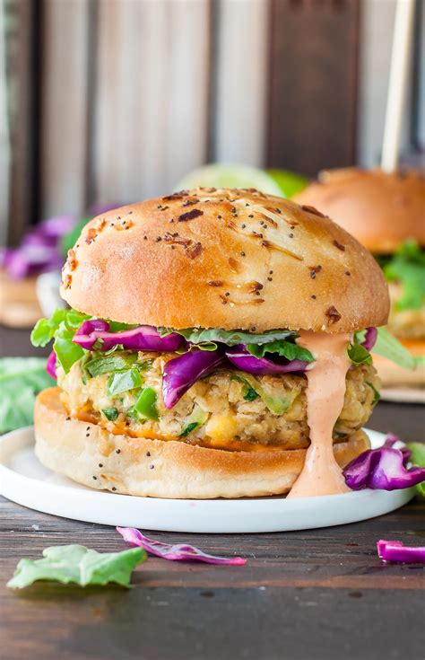 Vegetarian Mushroom Burger Chickpea Salad - calories, carbs, nutrition