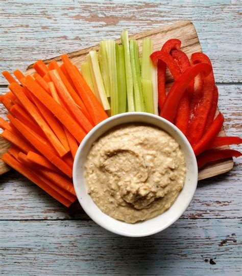 Veggie Hummus - calories, carbs, nutrition