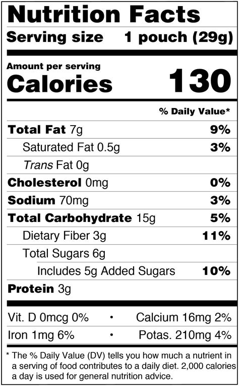 Veggie Sticks - calories, carbs, nutrition