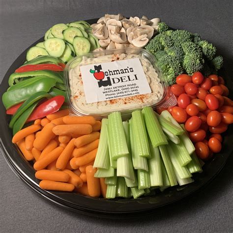 Veggie Tray - calories, carbs, nutrition