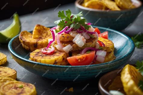 Vegtable Ceviche Tostone - calories, carbs, nutrition