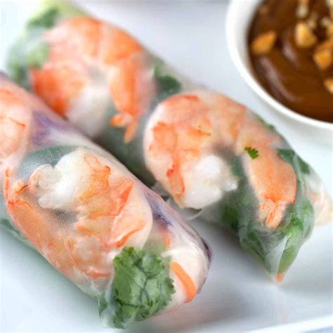 Vietnamese Shrimp Spring Roll - calories, carbs, nutrition