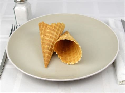 Waffle Cone - calories, carbs, nutrition