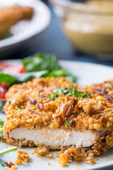 Walnut Parmesan Turkey Cutlet - calories, carbs, nutrition