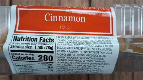 Walnut Tea Cinnamon Rolls - calories, carbs, nutrition