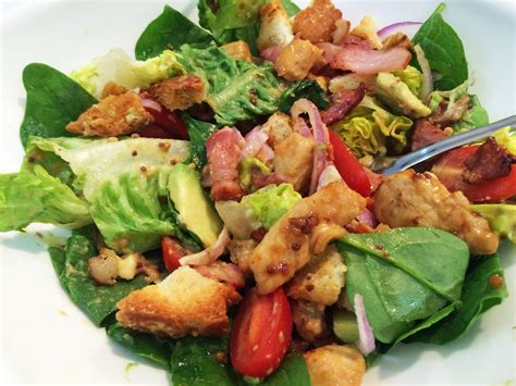 Warm Chicken & Bacon Salad - calories, carbs, nutrition