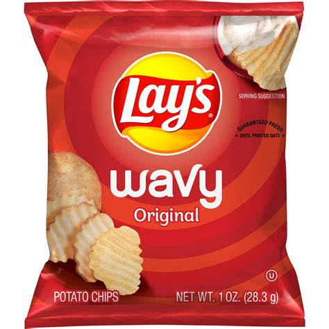 Wavy Potato Chips - calories, carbs, nutrition